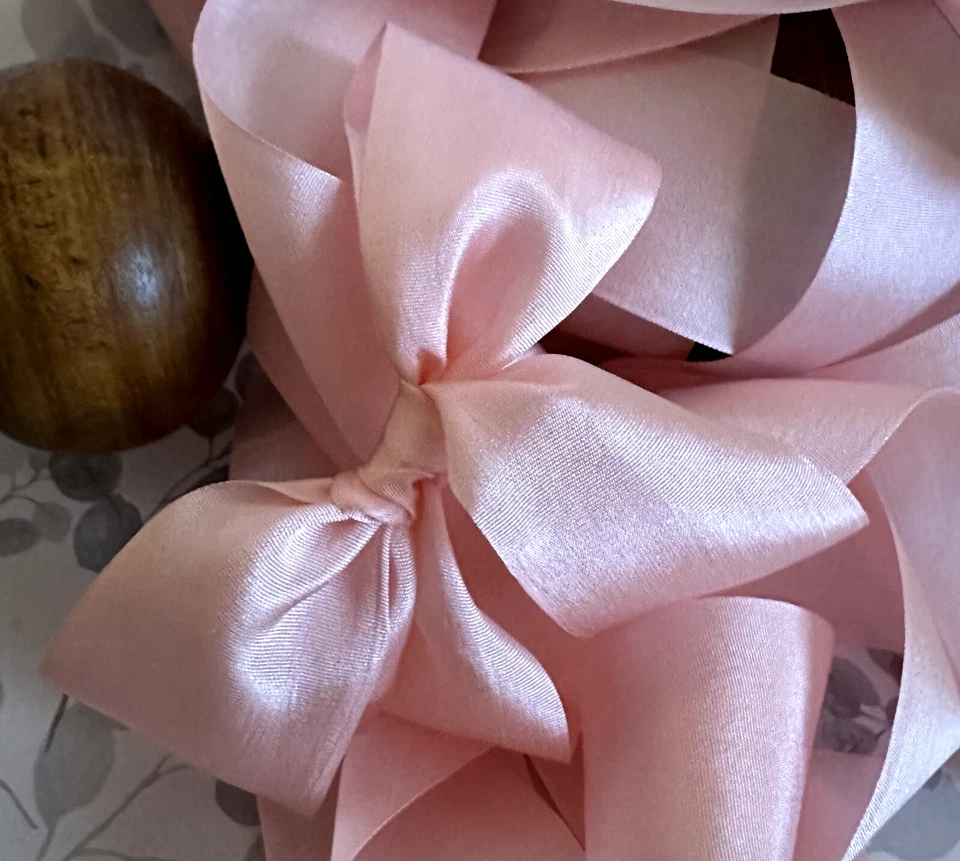 Cinta de seda de 1 yarda de 1,25" de ancho elige tu(s) color(es) de 35 colores VER VIDEO AHORA Foto 3 de 4