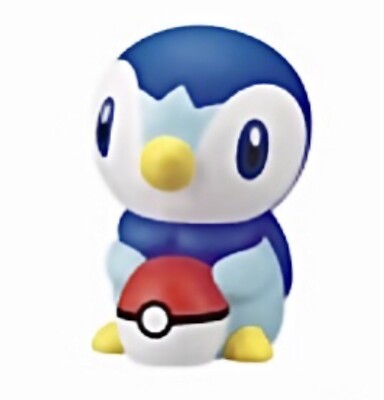 Figurine Bandai – Tiplouf (Piplup) Shiny – Marionnette à Doigt Pokémon – Daisuki Club