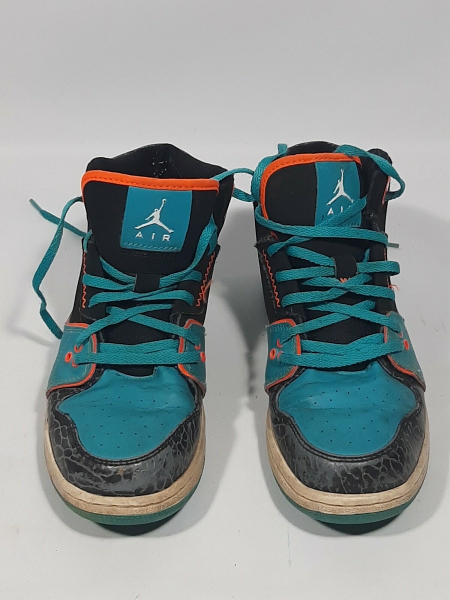 スニーカー Nike Air Jordan 1 High 6Y Jordan 1 Retro High OG 'Skyline' White Orange Blue DX0054