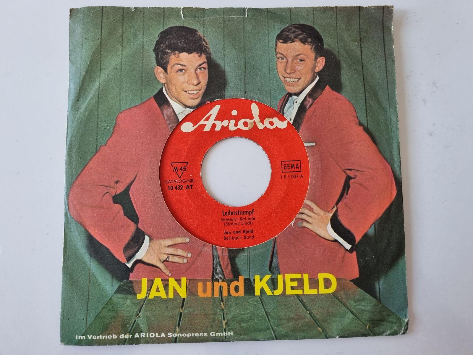7"" Single Jan und Kjeld - Lederstrumpf Vinyl Germany