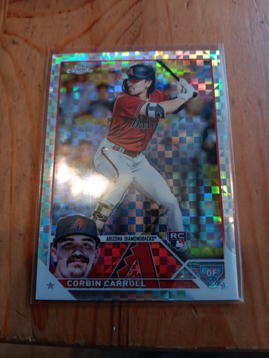 コービン・キャロル Corbin Carroll Corbin Carroll 2023 Topps Chrome XFractor Rookie RC Arizona