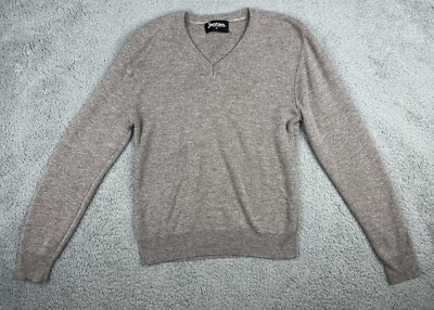 Vintage JANTZEN Sweater Mens Medium USA V Neck Academia Preppy 90s M205D
