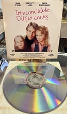IRRECONCILABLE DIFFERENCES Laserdisc LD VERY GOOD CONDITION DREW BARRYMORE RARE!