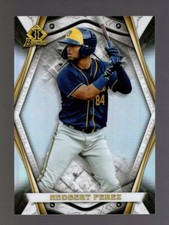 2022 BOWMAN CHROME INVICTA BI8 HEDBERT PEREZ RC MILWAUKEE BREWERS