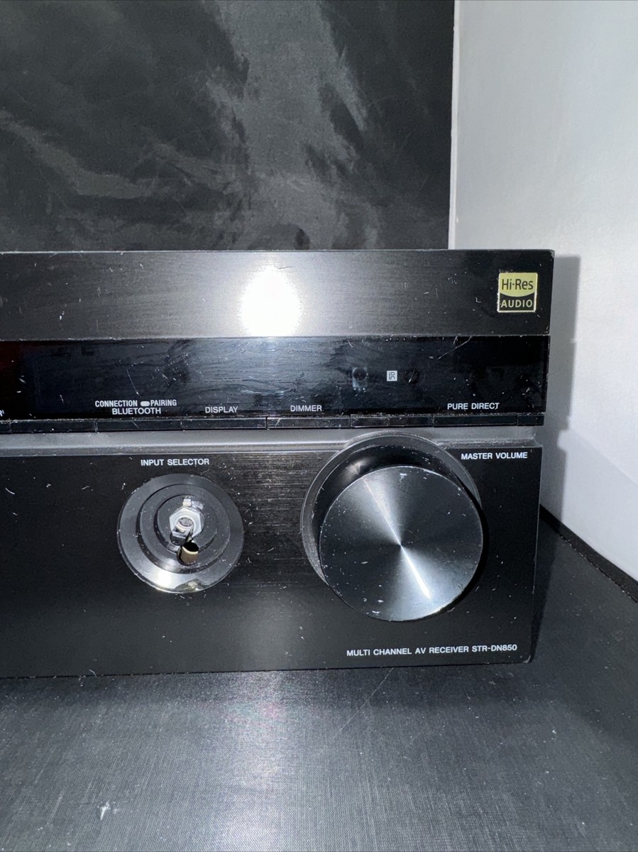 Sony Multi Channel AV Receiver STR-DN850, Sound Optimizer, AC 120V