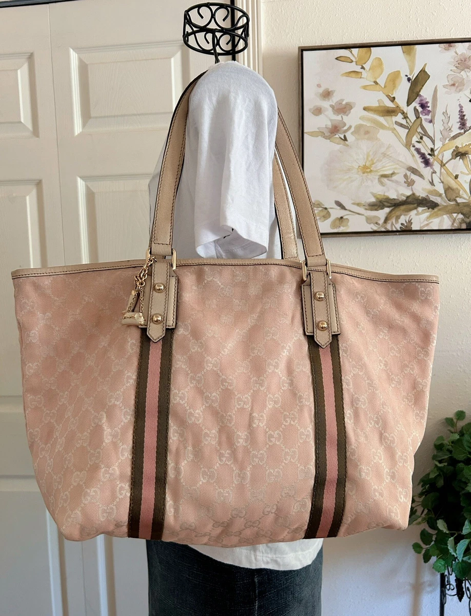 Gucci GG Canvas Large Web Tote