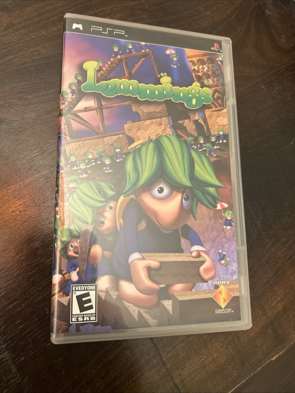 Lemmings PSP CASE ONLY
