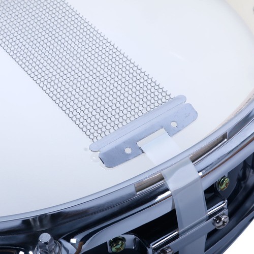 Fashion 13x3.5 Inch Professional Snare Drum Drumsticks Drum Key Strap Set Black - Picture 9 of 10