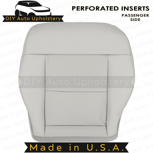 2014 to 2016 For Mercedes E300 Passenger Bottom Leather Seat Cover Lt Gray - 第 1/7 張圖片