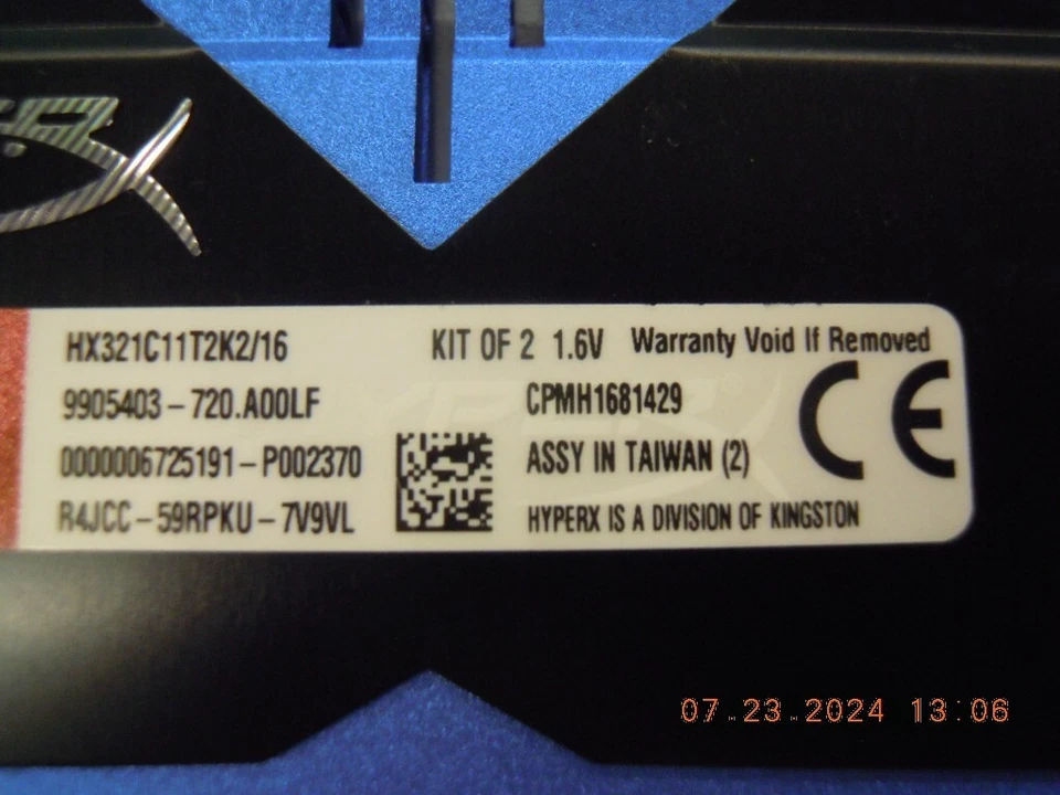 Kingston HyperX Predator 16GB (2x8GB) DDR3-2133 - HX321C11T2K2/16X * Tested - Image 3 of 3