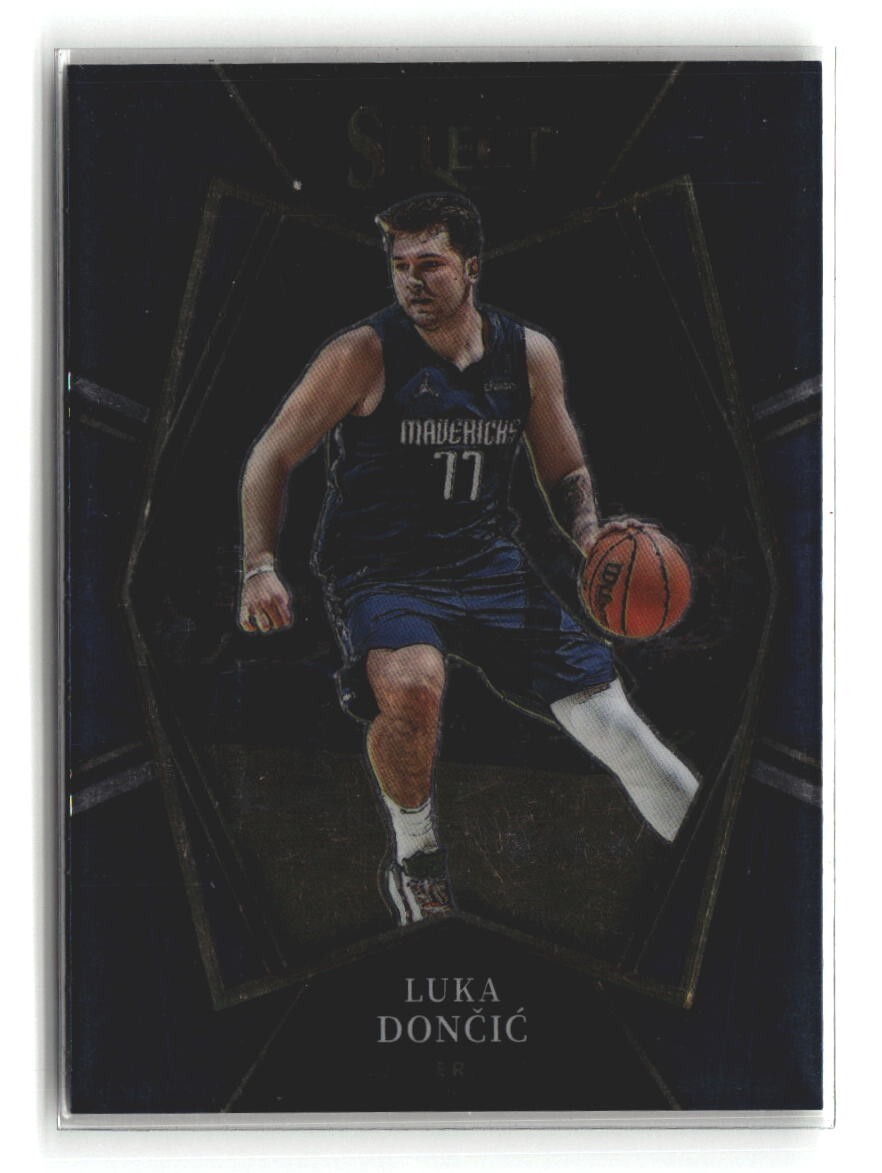 2021-22 Panini Select Blue - Premier Level #117 Luka Dončić