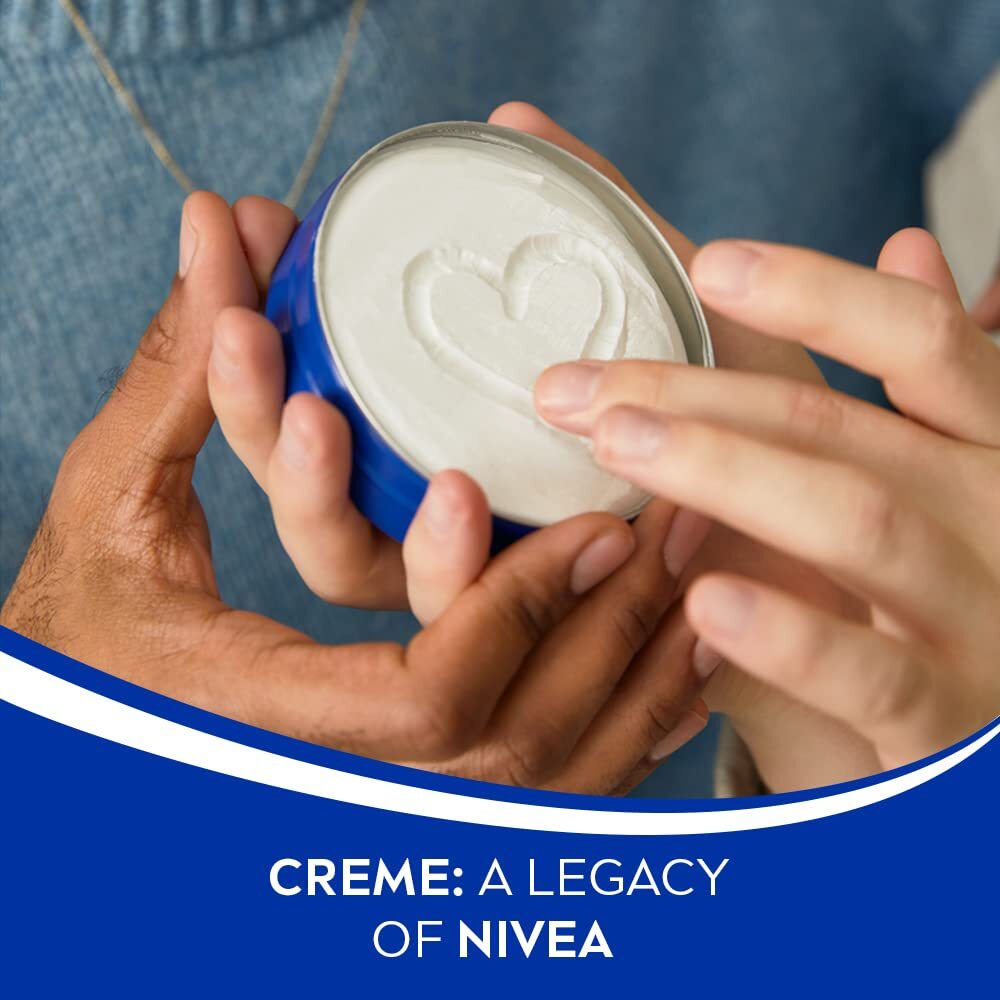 NIVEA Moisturising Cream, Universal All Pourpose Moisturizer For