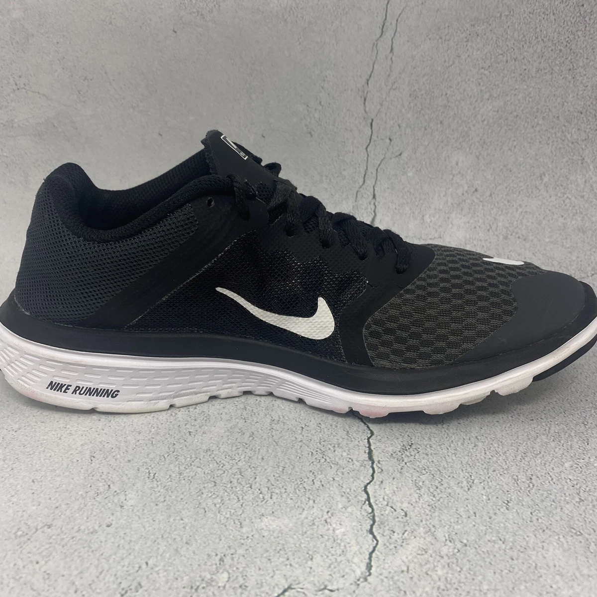Nike fs lite run 3 womens black and white clearance