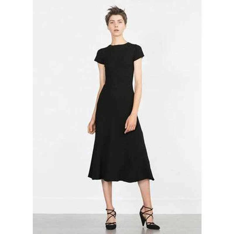 Zara fit and store flare dress