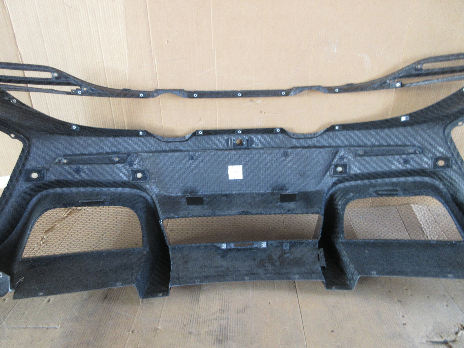 McLaren 675LT Rear Bumper Carbon Fiber P/N 11A9898RP-02