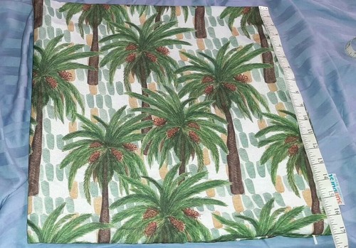 Sunburst Outdoor Living Palm tree Decorative pillow Cover 17"×17" measurement - Picture 6 of 7