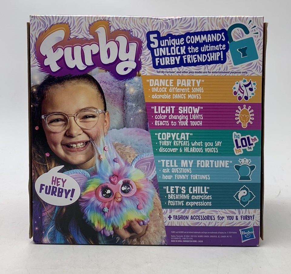 Furby Tie Dye intéractif HASBRO : la boite à Prix