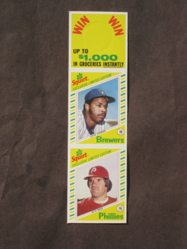 1982 Topps Squirt Limited Edition Full Hanger Panel Cooper & Rose #s 1 & 12 MINT