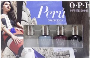 Opi Mini Peru Collection Fall 2018 Infinite Shine Nail Lacquer Set
