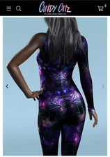 Candy Catz Cosmic Creations Asymmetrical Costume