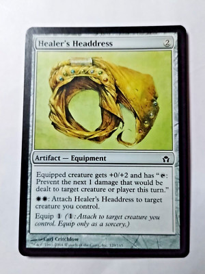 MTG Healer's Headdress Fifth Dawn 129/165 Regular Common - Uncirculated