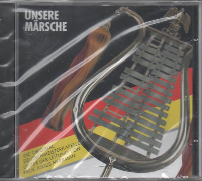 Unsere deutschen Märsche Original Deutschmeisterkapelle CD NEU Julius Herrmann