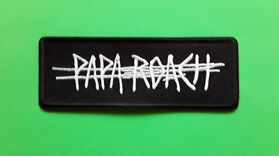 P/ROCKBAND AUFBÜGELN ODER AUFNÄHEN QUALITÄT BESTICKT PATCH UK VERKÄUFER/PAPA ROTAUGE