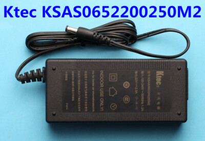 AC Adapter Ktec KSAS0652200250M2 22V 2.5A Power Supply Cord