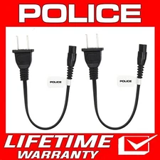 POLICE Stun Gun Charging Cord Universal Stun Gun Charger 2 PACK