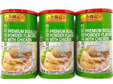 Lee Kum Kee Premium Bouillon Powder Flavored with Chicken 35 oz ( Pack of 3 )