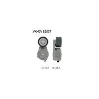 Riemenspanner, Keilrippenriemen SKF Vkmcv 51037 FüR MERCEDES-BENZ