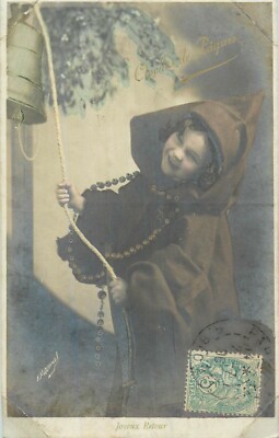 CP EASTER BELLS - HAPPY RETURN - CHILD PRIEST HOOD RINGING BELL - FOLDS