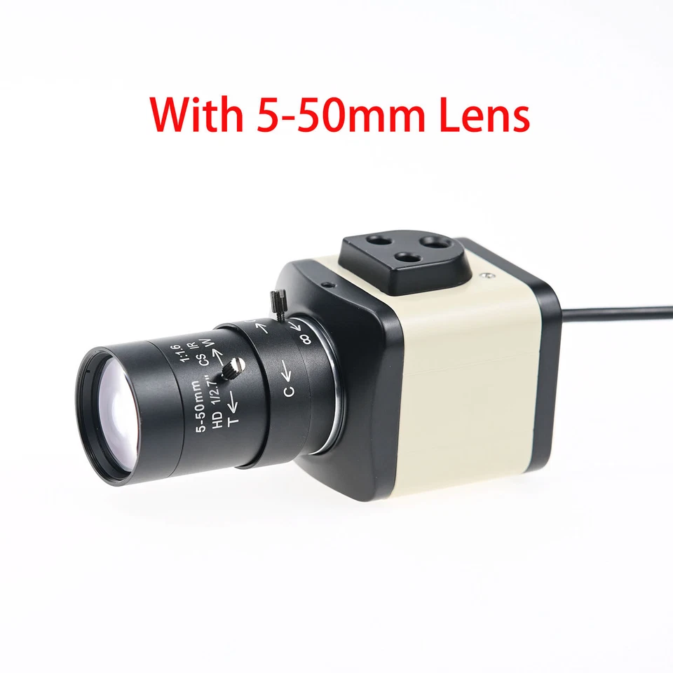 IMX298 16MP USB Camera With 5-50mm Zoom CS Lens Drive Free HD Document Scan - Image 2 of 4