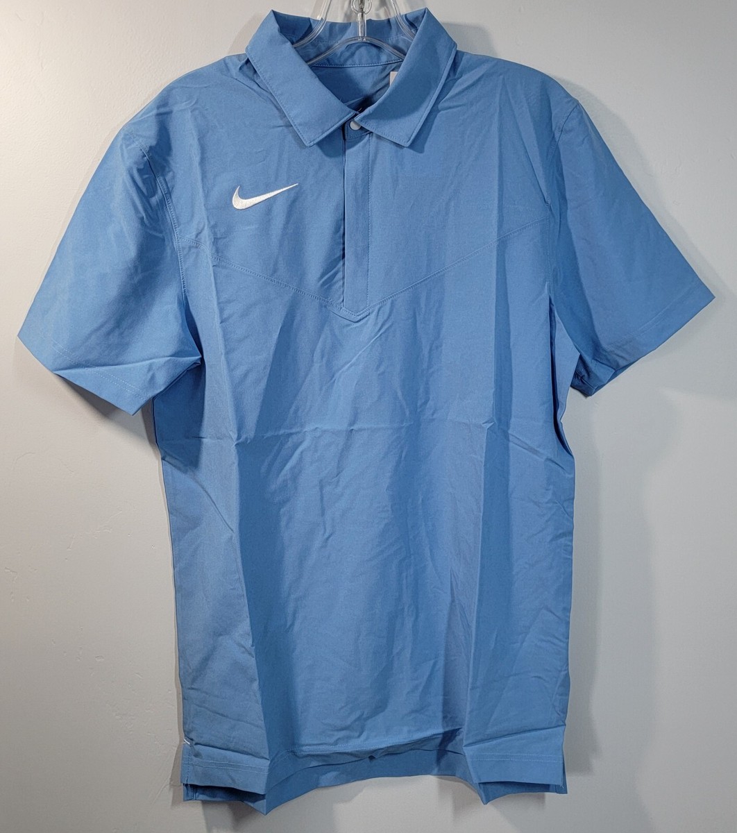Nike Dri-FIT Coaches Football Polo Men’s S Valor Blue DJ5123-448