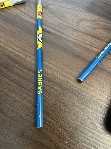 Menge 6 Vintage Pentech Buffalo Sabres NHL Hockey Team Bleistift - Bild 5 von 13