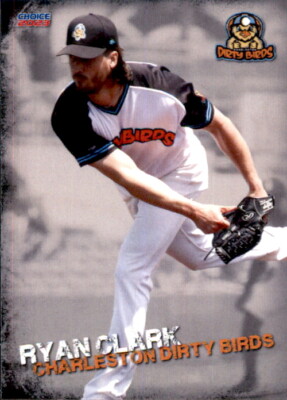 2023 Charleston Dirty Birds Choice #8 Ryan Clark Johnson City New York NY Card