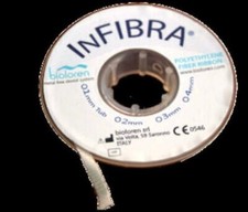 Dental INFIBRA BIOLOREN Glass Fiber Splint impregnated Light Cure Fiber 4mm.