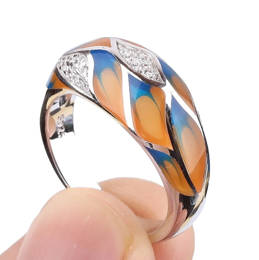 Beauty Enamel Fashion Rings