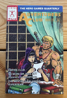 Adventurers Club Issue # 15 The Hero Games Quarterly VGC