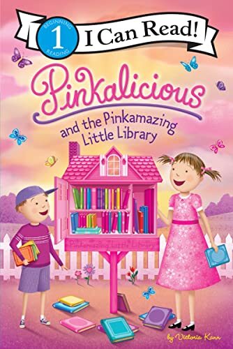 Pinkalicious and the Pinkamazing Little Library by Victoria Kann NEW
