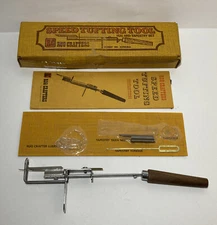 Vintage Rug Crafters Rug And Tapestry Speed Tufting Tool Set w/ Instructions USA