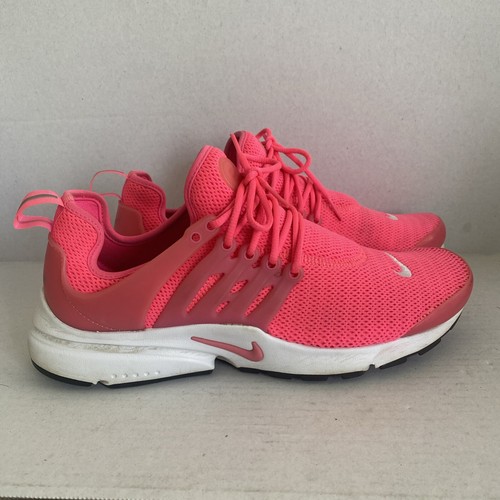 Nike AIR PRESTO sneakers ~ Womens Size 10 / 42 ~ bright pink & white - Picture 14 of 15