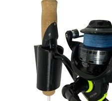 Angled Ice Rod Holder For Sleds Or Shanty, Fits All Rods - Clam, Otter, Shappell