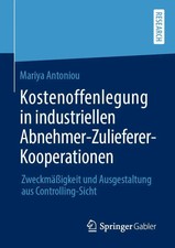 Mariya Antoniou | Kostenoffenlegung in indust...