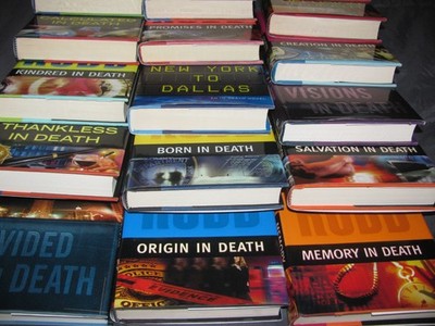 HUGE Lot of 21 J.D. Robb ''In Death'' 18 HC-2 PB Books, Nora Roberts Series