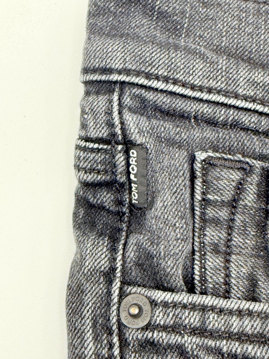 Tom Ford Slim Black Jeans Men's Size 38 BMJ14 TFD001 | eBay