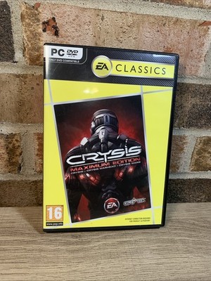 CRYSIS MAXIMUM EDITION EA CLASSIC PC DVD ROM VIDEO GAME
