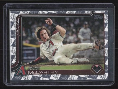 2025 Topps #243 Jake McCarthy Spring Training SP Card TCCCX