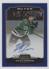 2022-23 O-Pee-Chee Platinum Blue Rainbow Auto Riley Damiani #BA-RD Auto 14w8