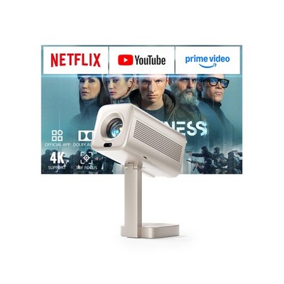 [Officially-Licensed APP & DoIby Audio] Mini Projector with WiFi and Bluetoot...